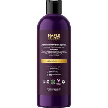 Calming Couples Massage Oil - Lavender Relaxation Experience