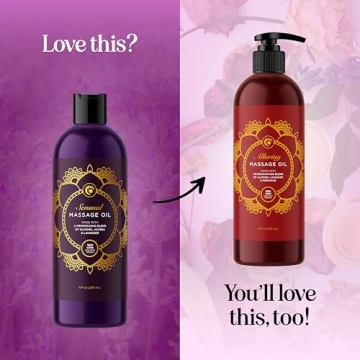 Calming Couples Massage Oil - Lavender Relaxation Experience