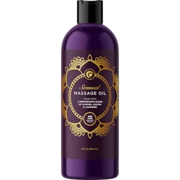 Calming Couples Massage Oil - Lavender Relaxation Experience