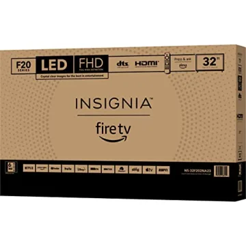INSIGNIA 32-inch Class F20 Series Smart Full HD 1080p Fire TV with Alexa Voice Remote (NS-32F202NA23)