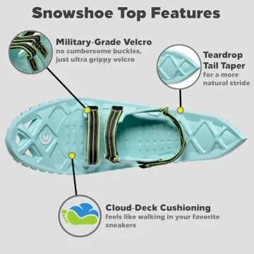 Crescent Moon Luna Ultralight Snowshoes for All Adventures