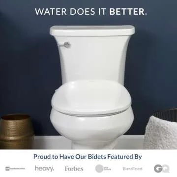 Bio Bidet BB500 Electric Bidet Toilet Seat with Warm Water