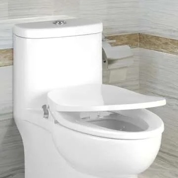 Bio Bidet BB500 Electric Bidet Toilet Seat with Warm Water