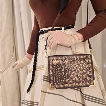 Pride and Prejudice Inspired Vegan Leather Handbag