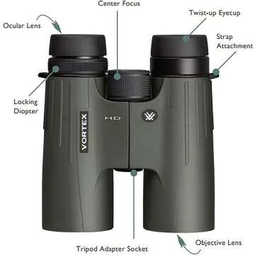 Vortex Viper HD Binoculars - Superior Clarity & Tough Build