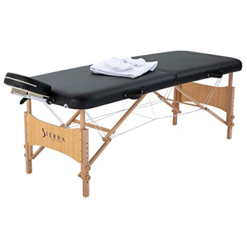 SIERRA COMFORT All-Inclusive Portable Massage Table – Perfect for Therapists and Home Use
