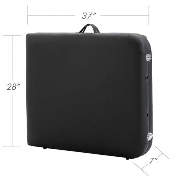 SIERRA COMFORT Portable Massage Table Black SC-901