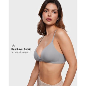 Comfortable Wireless Triangle Bralette for Women