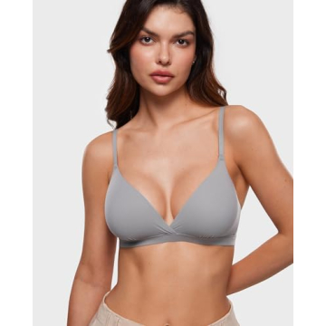 Comfortable Wireless Triangle Bralette for Women