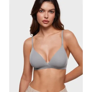 Comfortable Wireless Triangle Bralette for Women