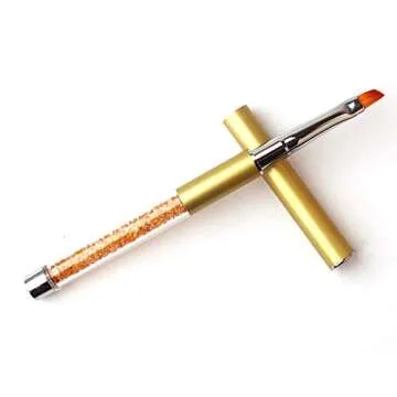 WOKOTO Nail Art Flat Painting Pen - Stylish Precision Gel Brush for All Levels