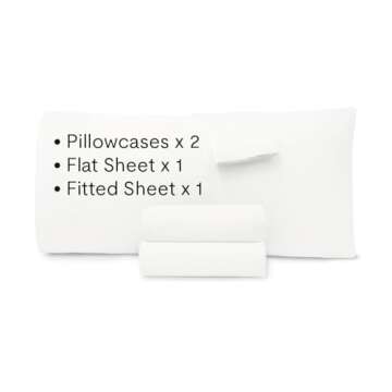 Luxury Jennifer Adams Cotton Sateen Sheet Sets for Comfort