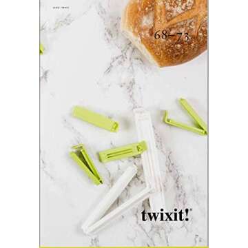 Versatile Food Storage Clips by LINDEN SWEDEN - Set of 20