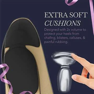 Ballotte Heel Protectors for Women - Comfort & Style