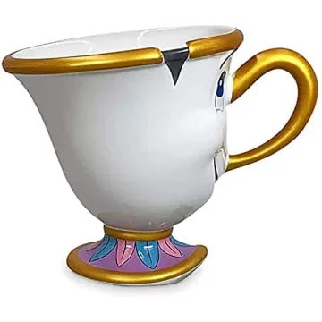 Disney Parks Beauty and the Beast Chip Ceramic Mug