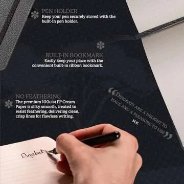 Dingbats* Wildlife Dotted Vegan Leather A5 Journal