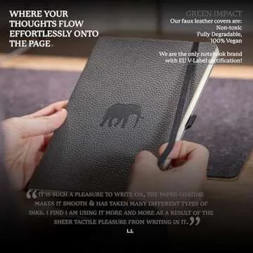 Dingbats* Wildlife Dotted Vegan Leather A5 Journal