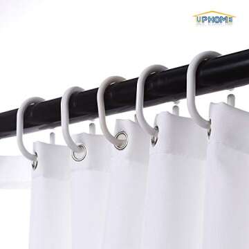 Stylish Uphome Tassel Shower Curtain for Your Bathroom