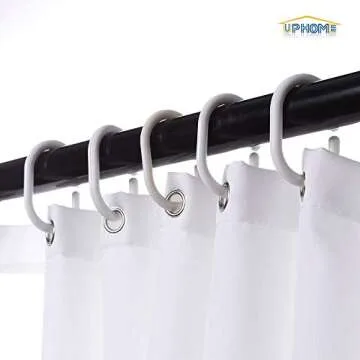 Stylish Uphome Tassel Shower Curtain for Your Bathroom