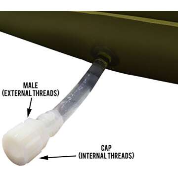 Water Storage Tank - Bladder - Bag - AQUATANK2 Stores Water For Your Emergency Water Supply - It Is a Light-Weight and Portable Water Container, Food-Grade Material, no BPAs (30 Gallon)