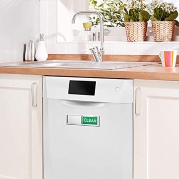 Dishwasher Magnet Clean Dirty Sign Strong Adhesive Options