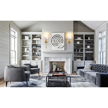 Elegant Battery-Operated Wall Sconces Lights with Remote