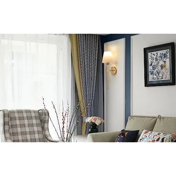 Elegant Battery-Operated Wall Sconces Lights with Remote