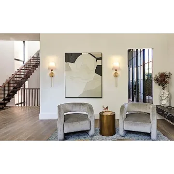 Elegant Battery-Operated Wall Sconces Lights with Remote