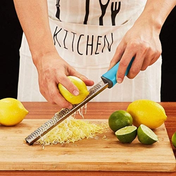 Expert Citrus Lemon Zester & Cheese Grater for Effortless Cooking