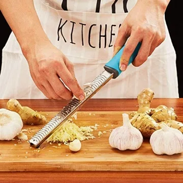 Expert Citrus Lemon Zester & Cheese Grater for Effortless Cooking