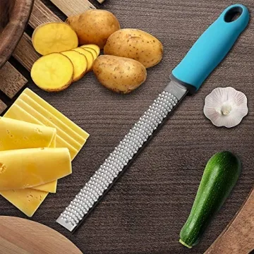 Expert Citrus Lemon Zester & Cheese Grater for Effortless Cooking