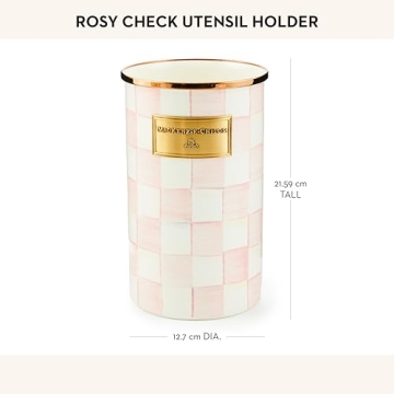 MACKENZIE-CHILDS Enamel Utensil Holder for Kitchen