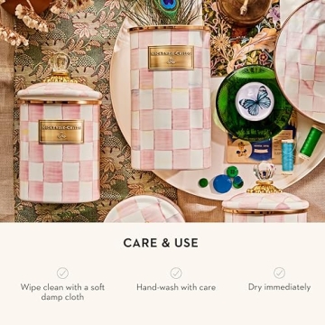 MACKENZIE-CHILDS Enamel Utensil Holder for Kitchen