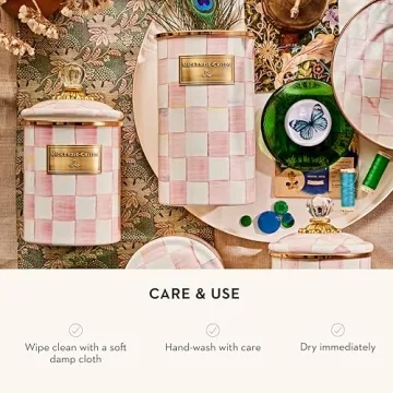 MACKENZIE-CHILDS Enamel Utensil Holder for Kitchen