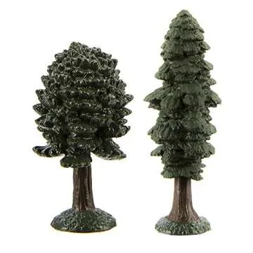 Safari Ltd. Trees TOOB - Figurines of Pine, Elm, Juniper, Monkey Puzzle, Topiary, Petticoat, Aspen, ...