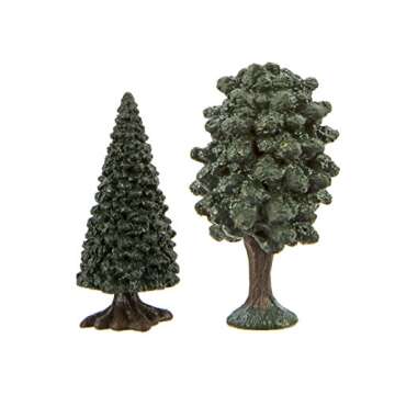 Safari Ltd. Trees TOOB - Figurines of Pine, Elm, Juniper, Monkey Puzzle, Topiary, Petticoat, Aspen, Two Maples - Educational Toy Figures For Boys, Girls & Kids Ages 3+