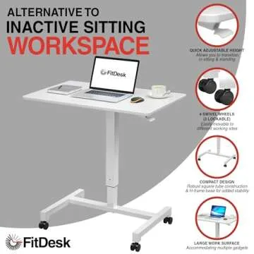 Portable Adjustable Standing Desk for Home Office