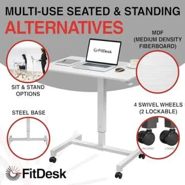 Portable Adjustable Standing Desk for Home Office