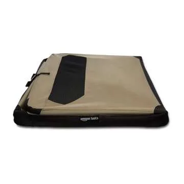 Amazon Basics Folding Soft Crate for Dogs & Cats - Portable & Easy to Use