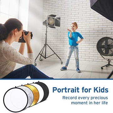 Etekcity 24" 5-in-1 Photography Reflector for Lighting