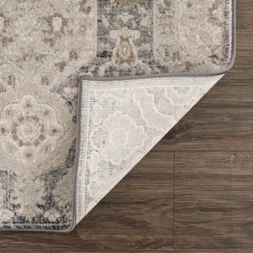 Hauteloom Vintage Damask Area Rug for Cozy Home Spaces