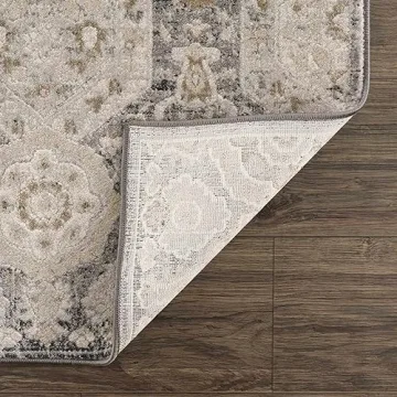Hauteloom Vintage Damask Area Rug for Cozy Home Spaces