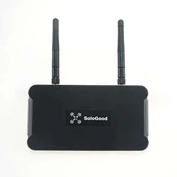 SoloGood FPV Monitor 4.3inch with DVR 5.8Ghz 40CH 800 x 480 IPS Drone Receiver Monitor Built in Battery for FPV Drone RC Cars