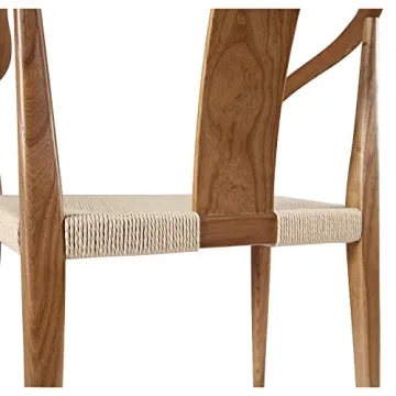 Stone & Beam Ash Wood Wishbone Chair Natural Finish
