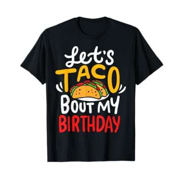 Taco Birthday Cinco De Mayo T-Shirt