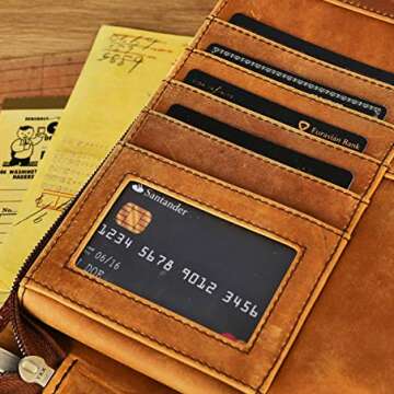 Men's Leather Portfolio Folder - Stylish & Functional