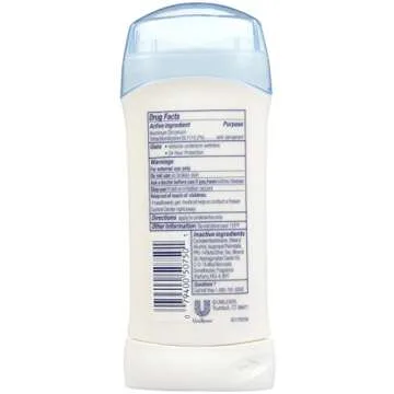 Dove Invisible Solid Deodorant, Fresh Scent - 2.6 oz - Pack of 3