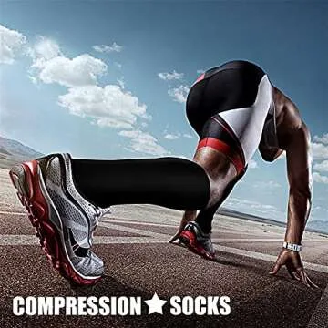 CHARMKING Compression Socks for Enhanced Circulation and Comfort