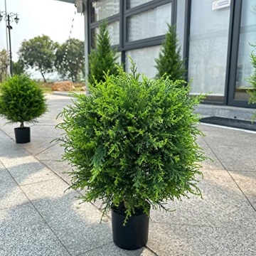 Realistic HONHDONZJP Artificial Cedar Trees for Decor