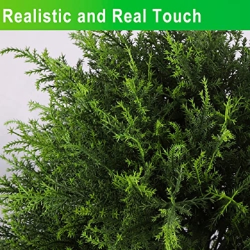 Realistic HONHDONZJP Artificial Cedar Trees for Decor